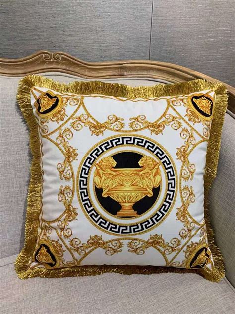 versace fake pillows|Versace luxury pillows.